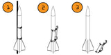 Fly Away Rail Guides (38mm, 54mm, 2.6in, 76mm, and 98mm available)